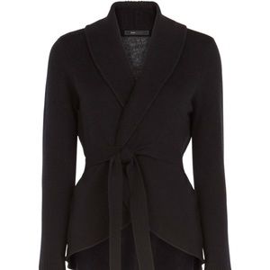 BCBG MaxAzria gray wrap cardigan